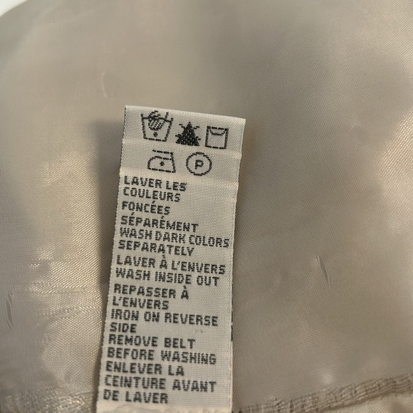 Linen Beige Dress - Picture 8 of 9